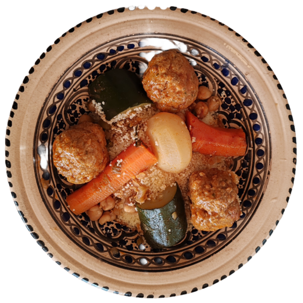 couscous 3 boulettes de viande